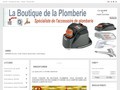 Boutique Plomberie - La plomberie à petits prix