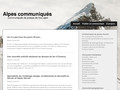 Alpes communiqués