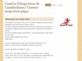 Caméras d'inspection de canalisations