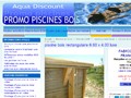 promo piscine - piscine sur mesure en bois