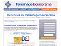 Parrainage Boursorama